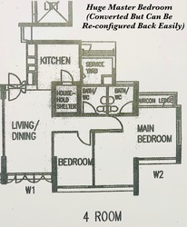 Blk 307B Ang Mo Kio Avenue 1 (Ang Mo Kio), HDB 4 Rooms #381918511